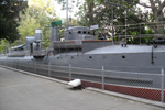 Bateau Militaire dans le parc marin